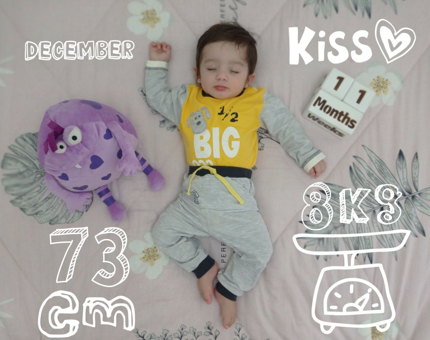 یازده ماهگی نوزاد رادین سعادتی