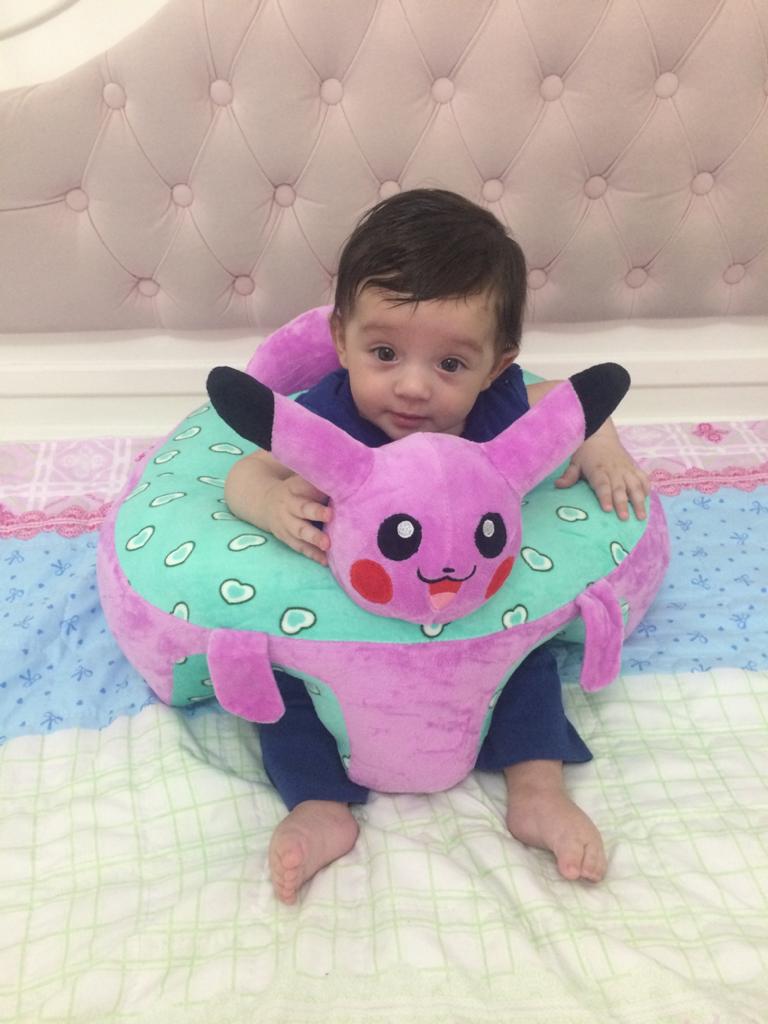 اولین نشستن نوزاد رادین سعادتی