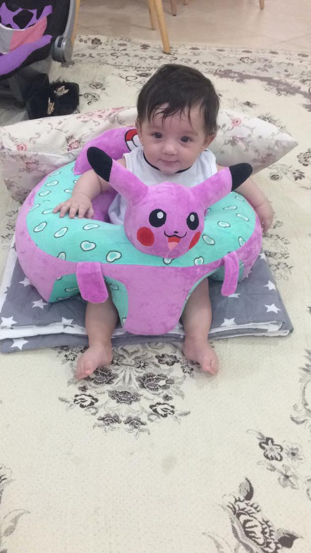 اولین نشستن نوزاد رادین سعادتی