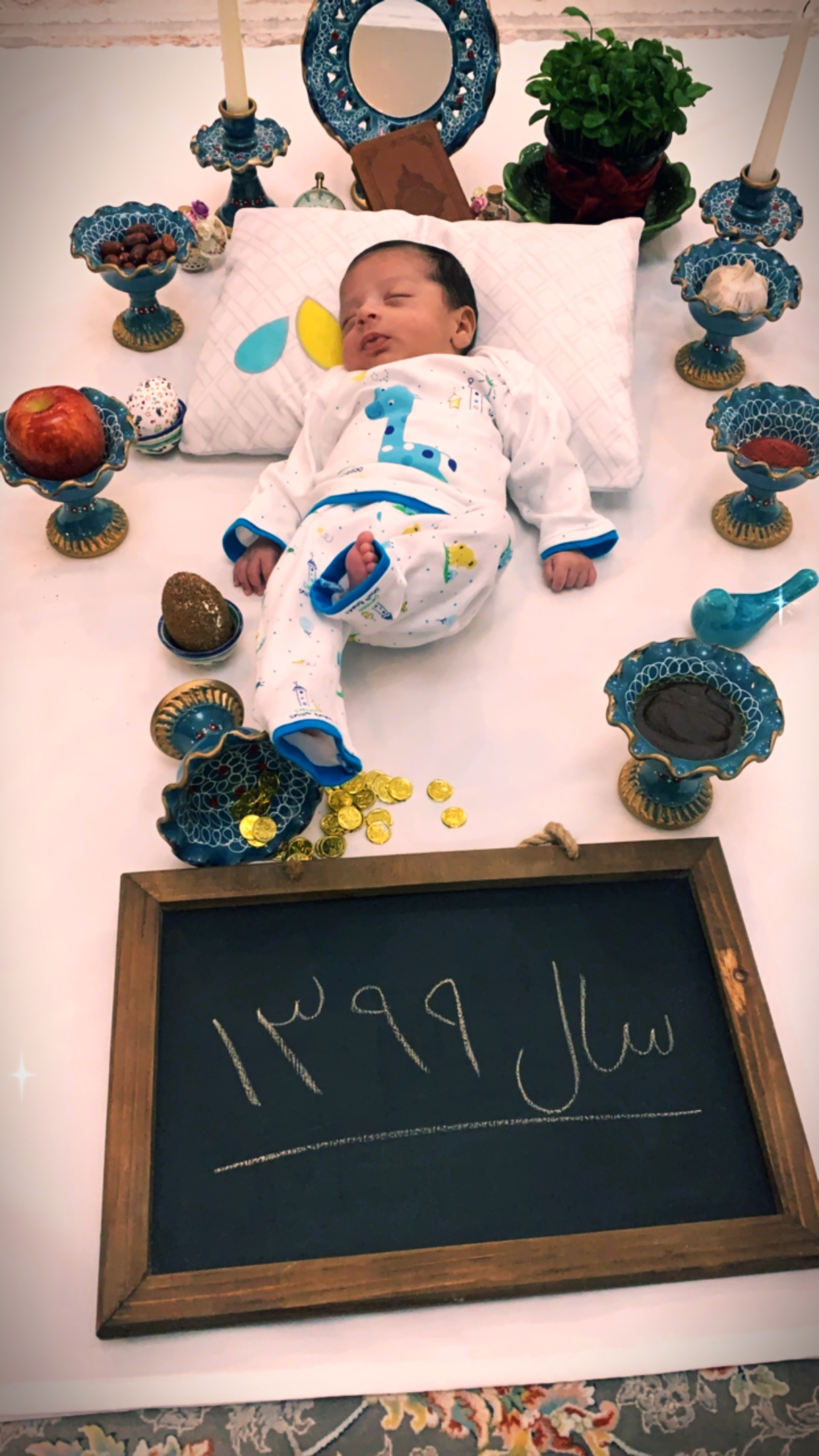 اولین خنده نوزاد شهان جلالي