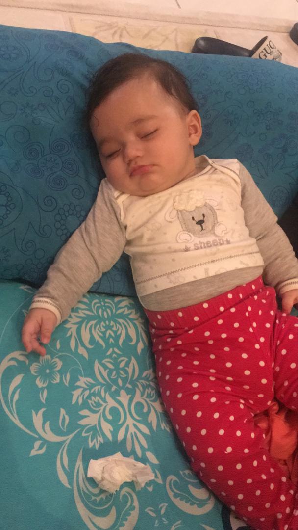 پنج ماهگی نوزاد Ellarose asadi