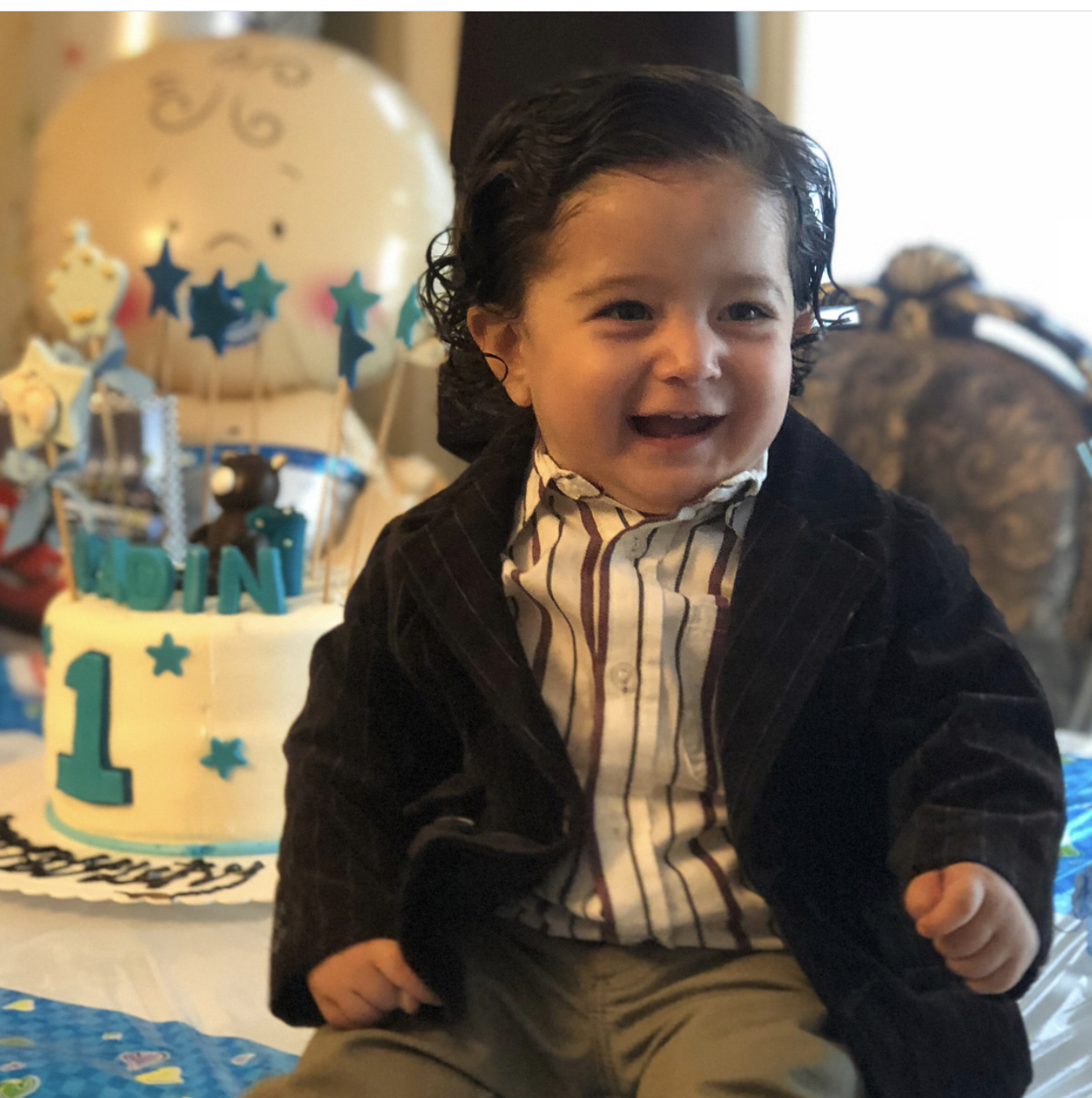 تولد یک سالگی کودک رادين شعباني