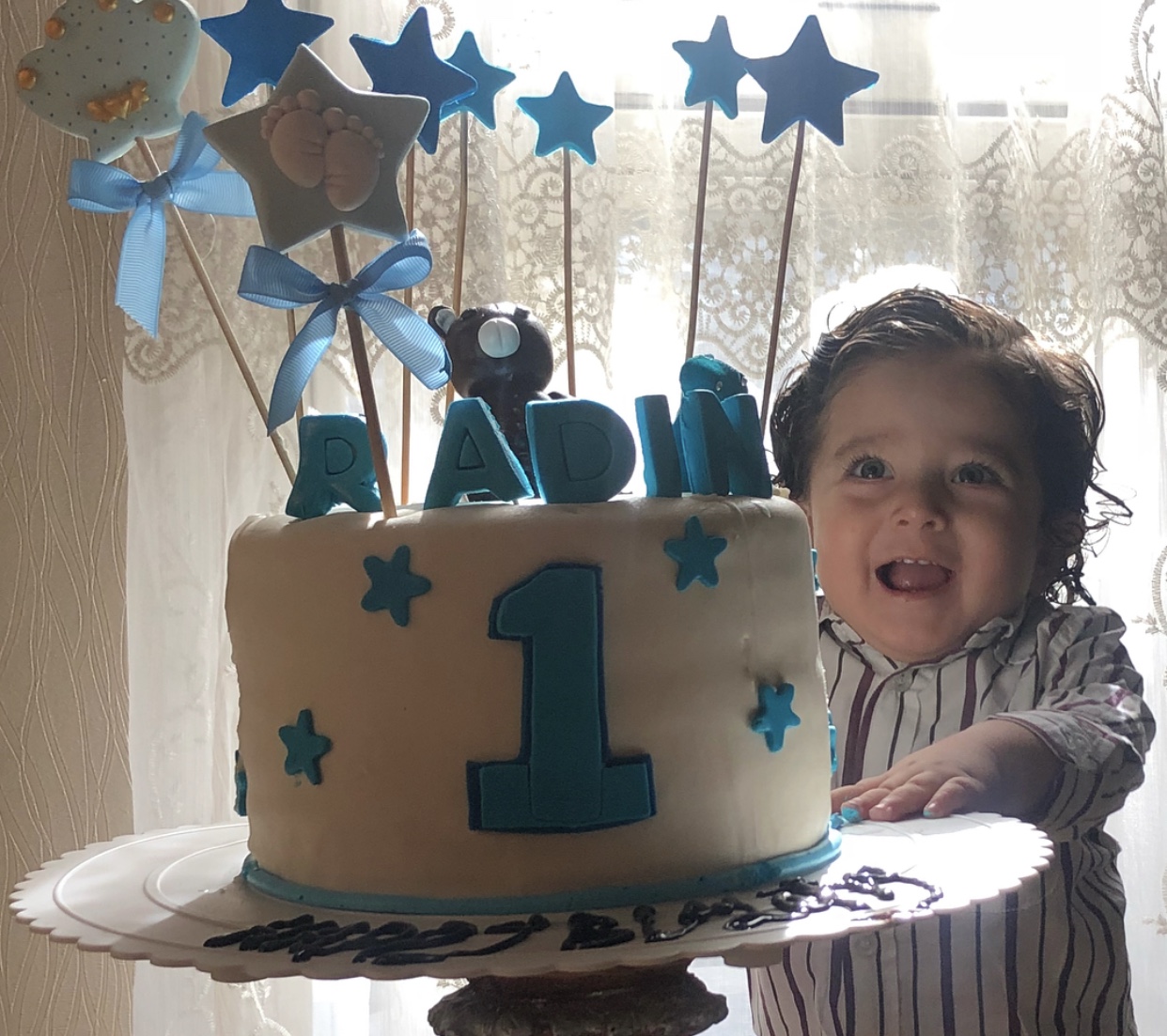تولد یک سالگی کودک رادين شعباني