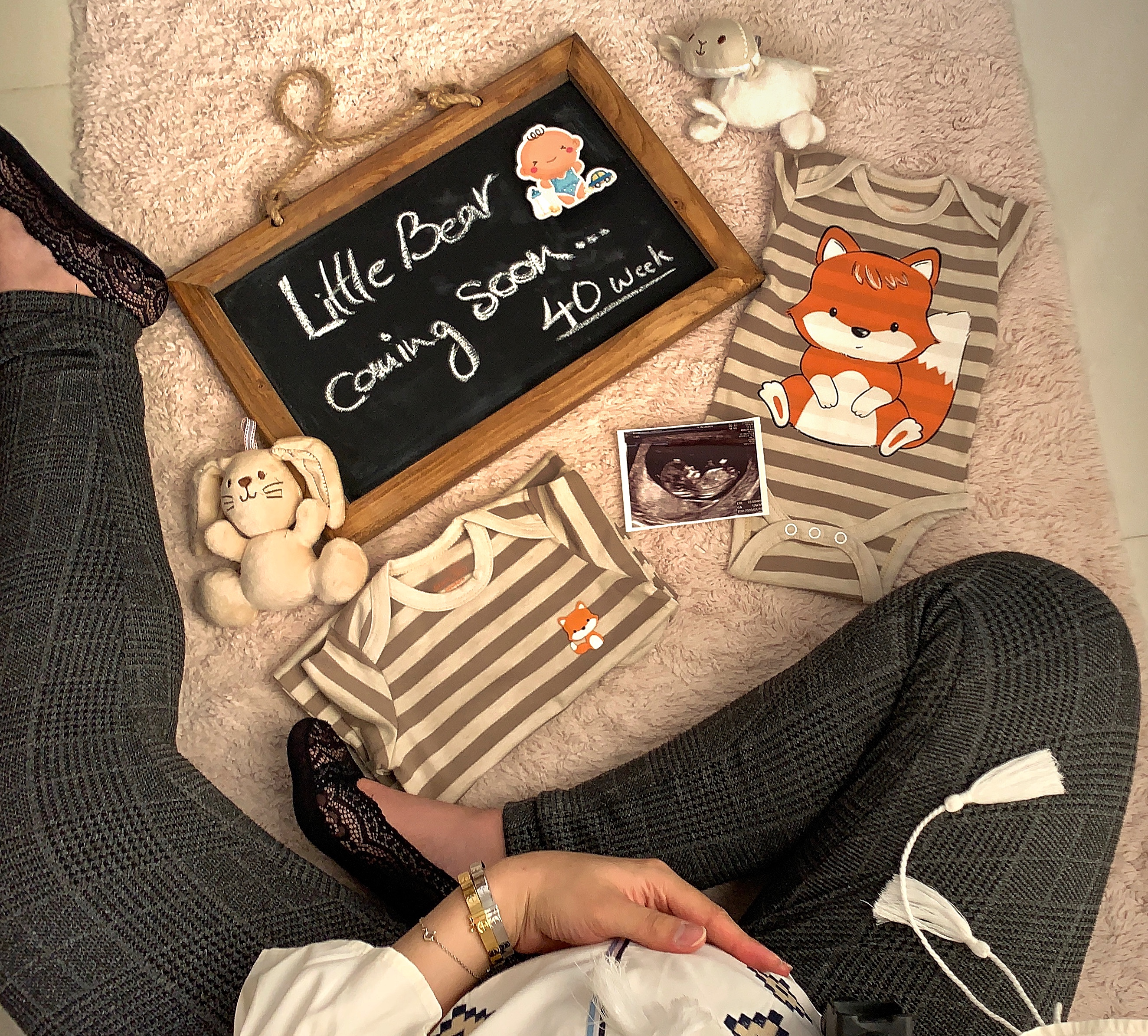 یک ماهگی نوزاد سید طه حسینی