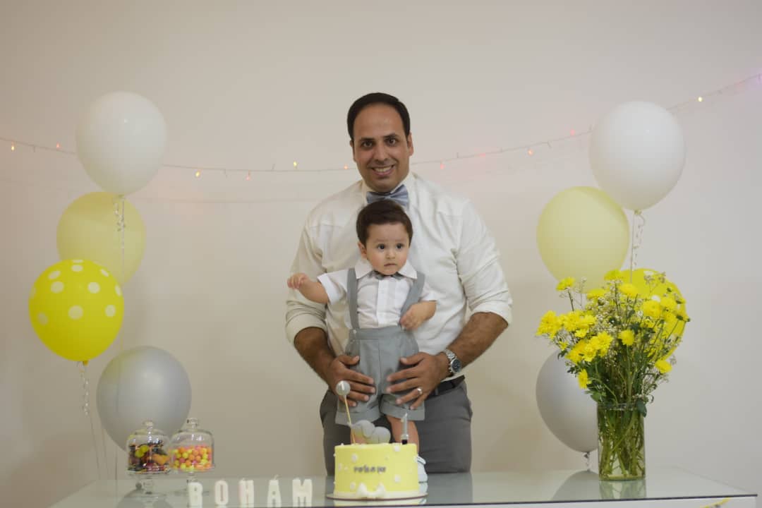 یازده ماهگی نوزاد رهام هاموني