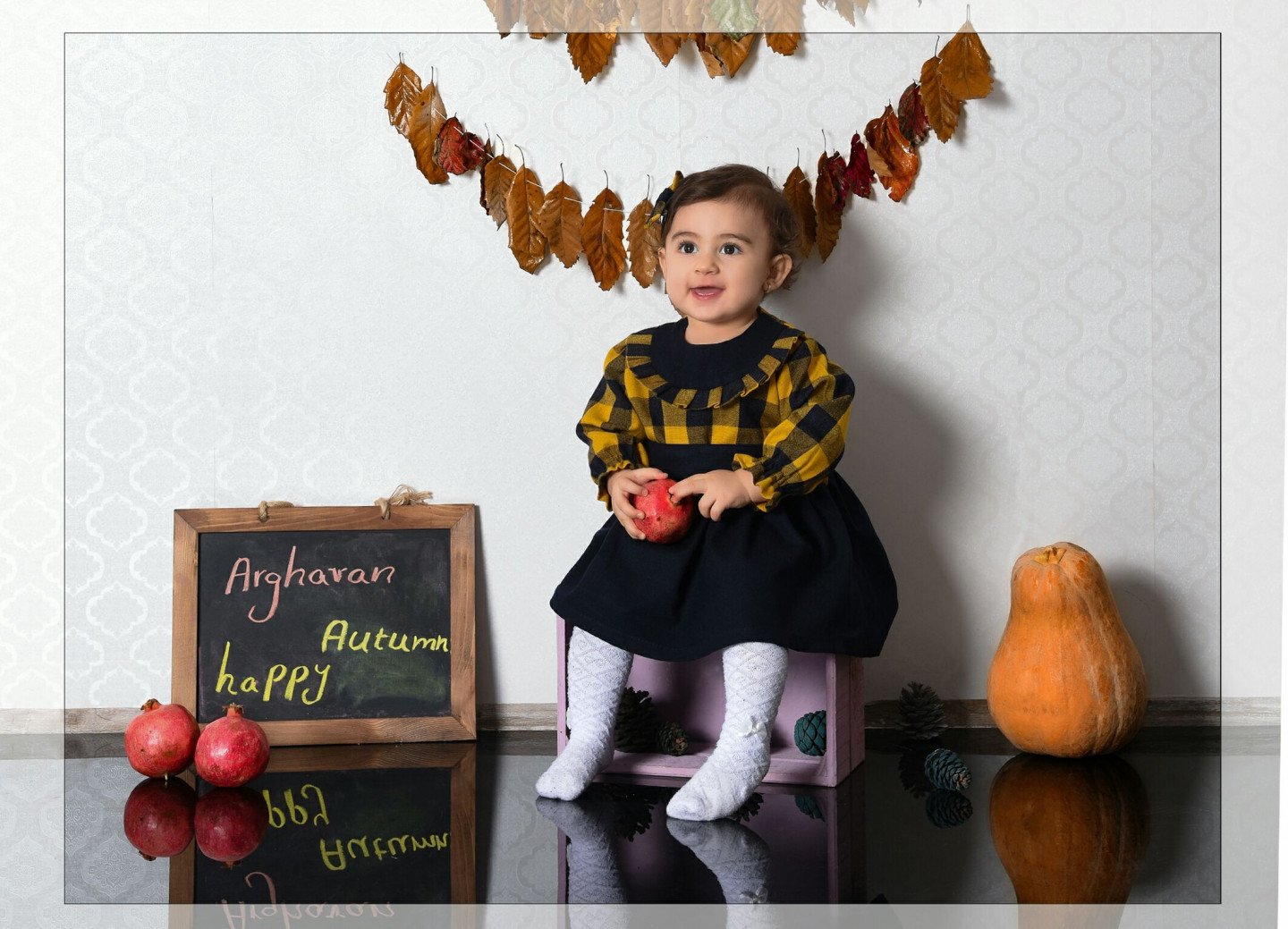 یازده ماهگی نوزاد ارغوان عبداله زاده