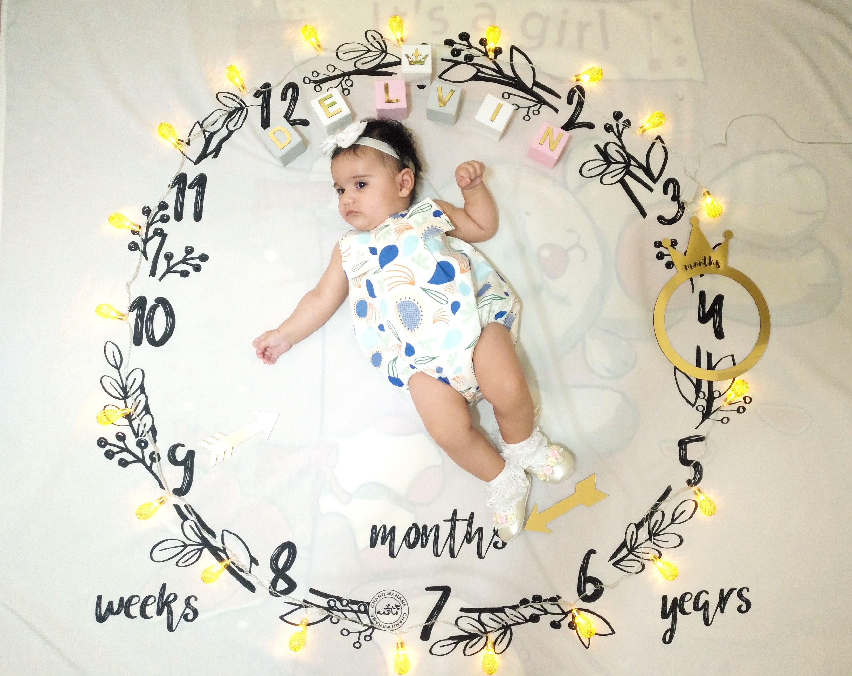 نشانگر ماهگرد تاج طلایی دلوین یوسف وند