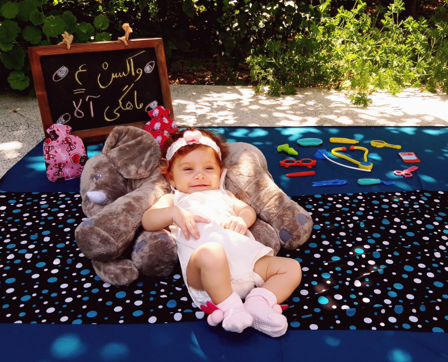 واکسن زدن من آلا قاجار