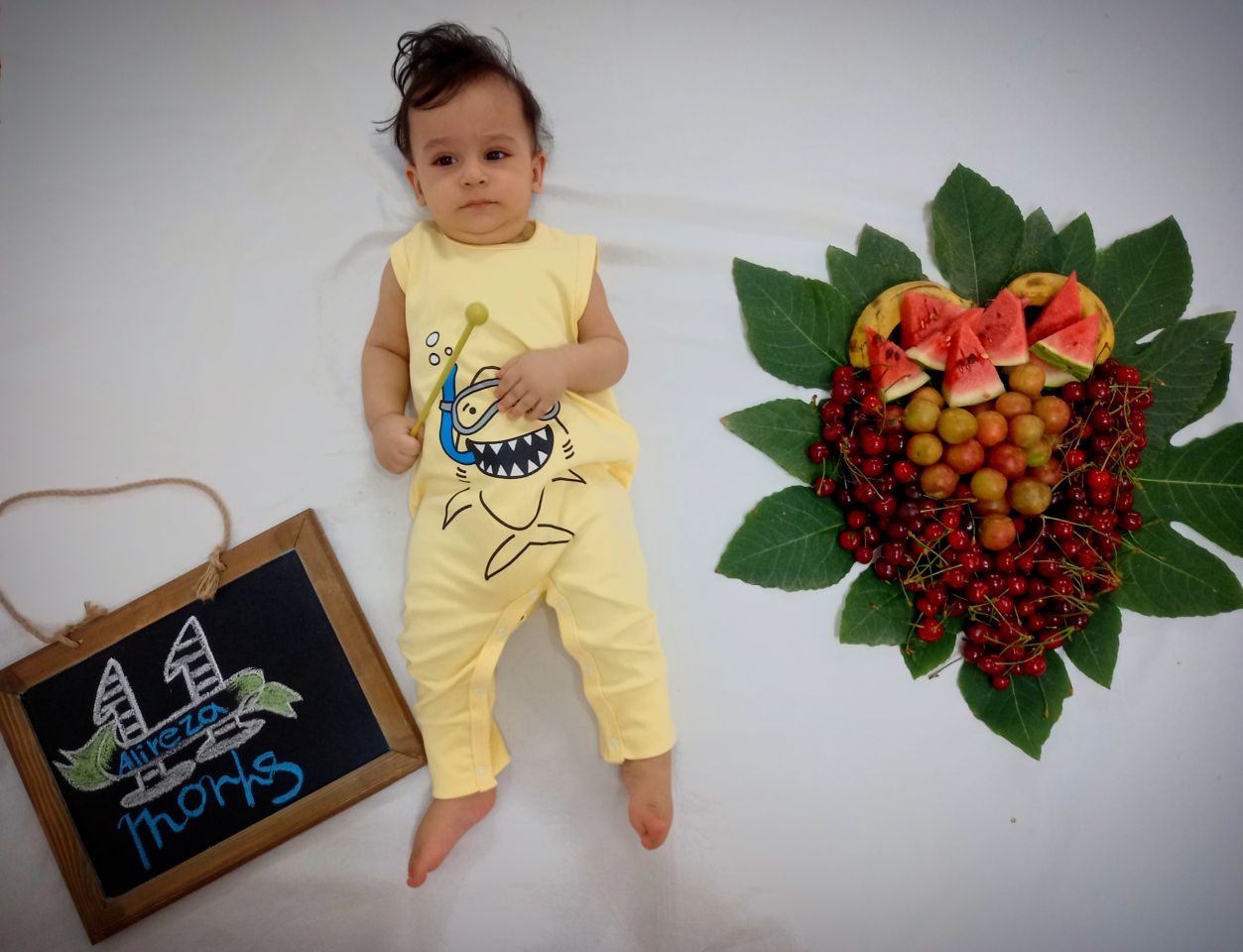 یازده ماهگی نوزاد علیرضا ساده