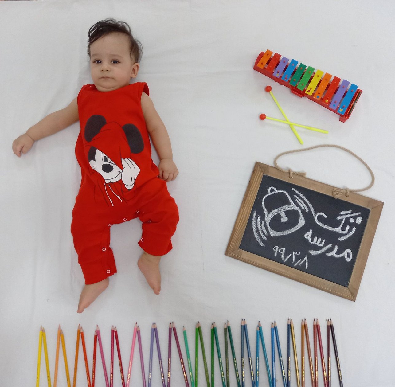 ده ماهگی نوزاد علیرضا ساده