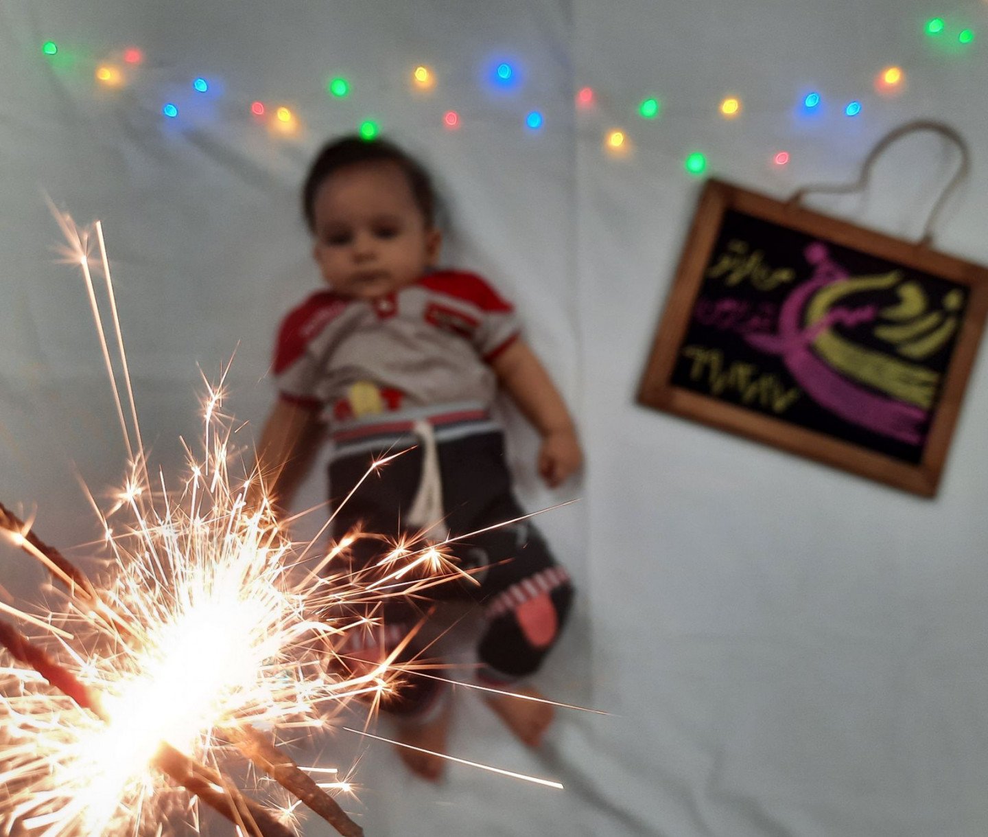 هشت ماهگی نوزاد علیرضا ساده