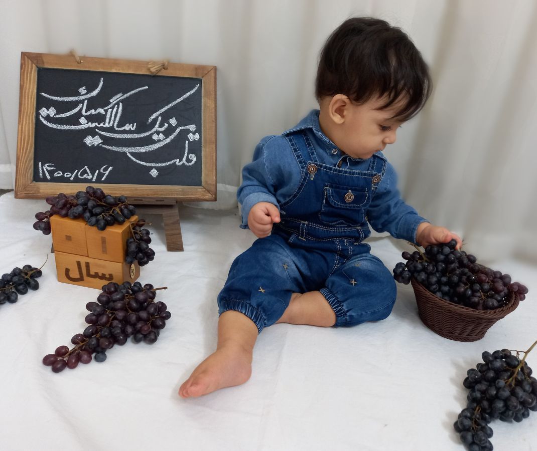 دوازده ماهگی نوزاد علیرضا ساده
