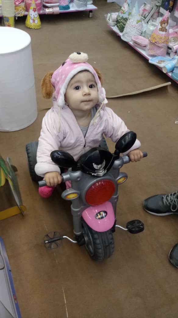 یازده ماهگی نوزاد آرشیدا یسلیانی