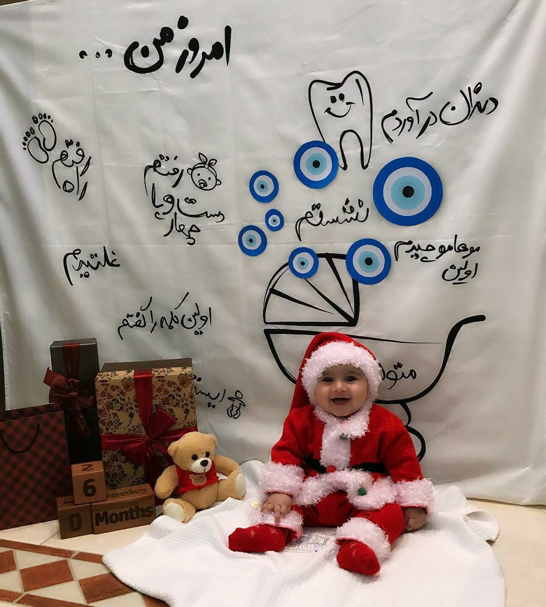 جشن کریسمس کودک سیدمحمدحسام میری کوهانی