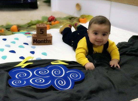 پنج ماهگی نوزاد سیدمحمدحسام میری کوهانی