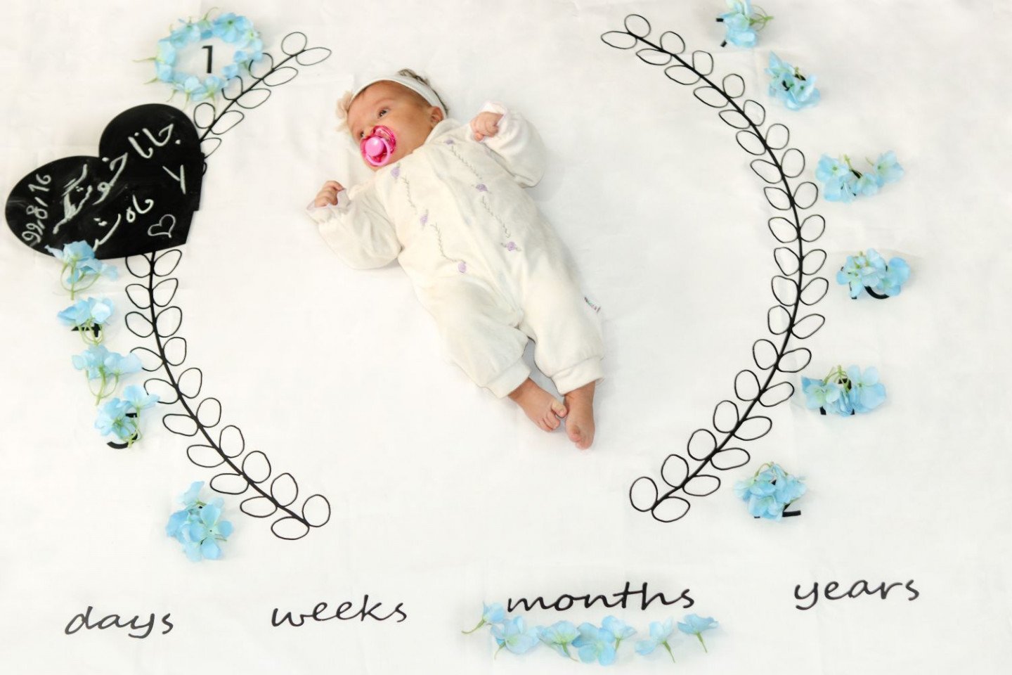 یک ماهگی نوزاد جانا کوچولو