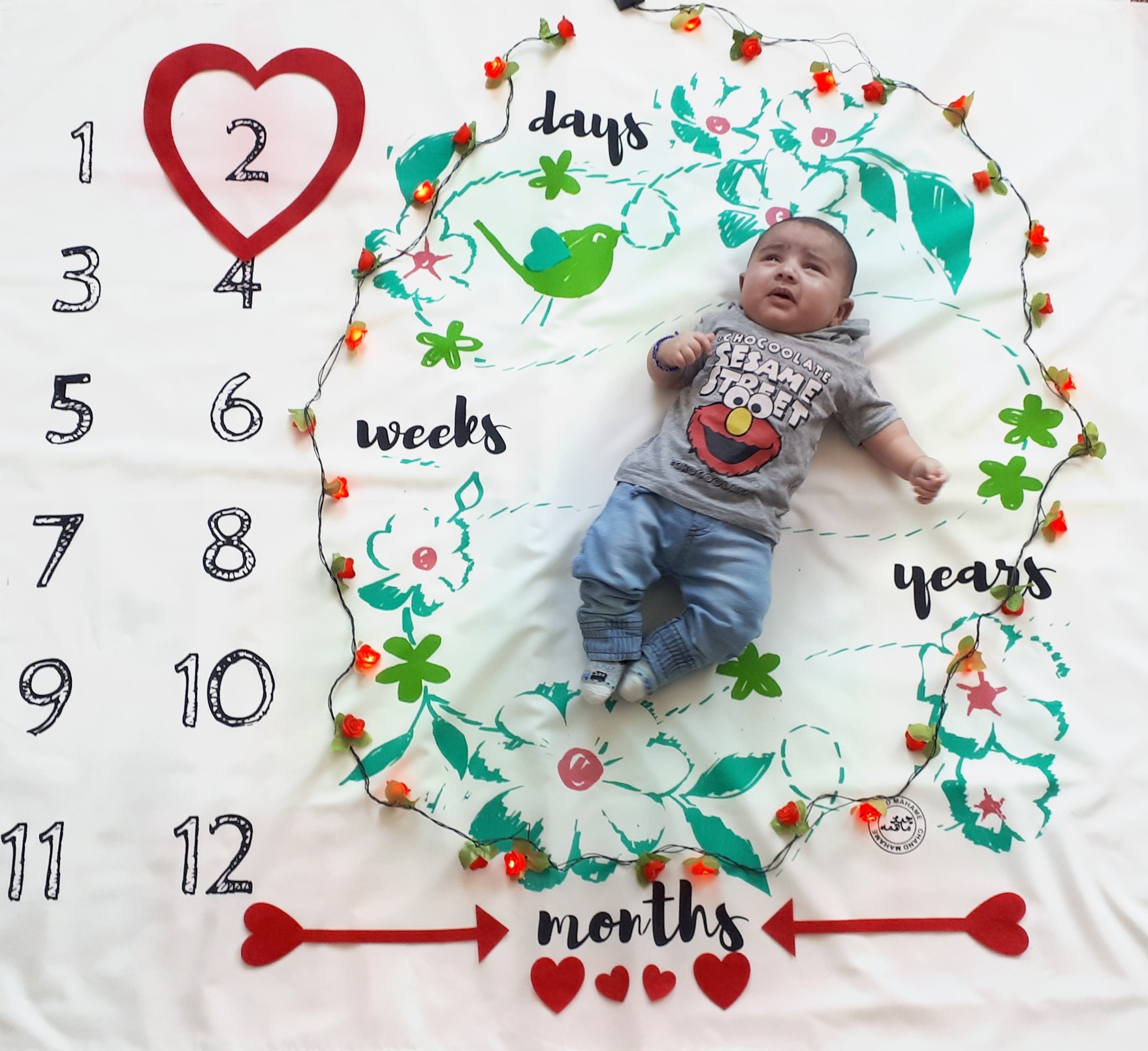 دو ماهگی نوزاد مهران مرادی