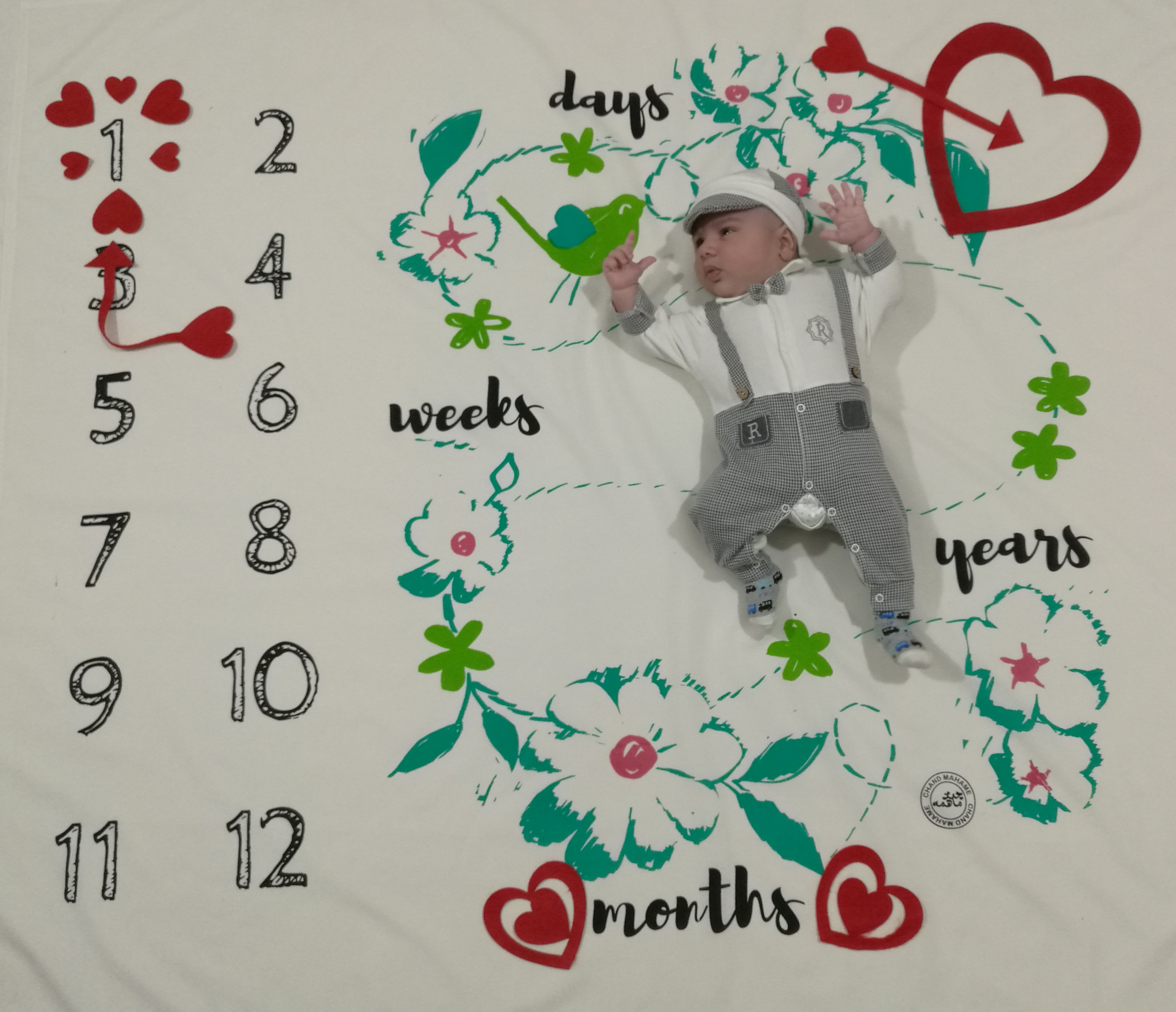 عکس نوزاد پسر مهران مرادی