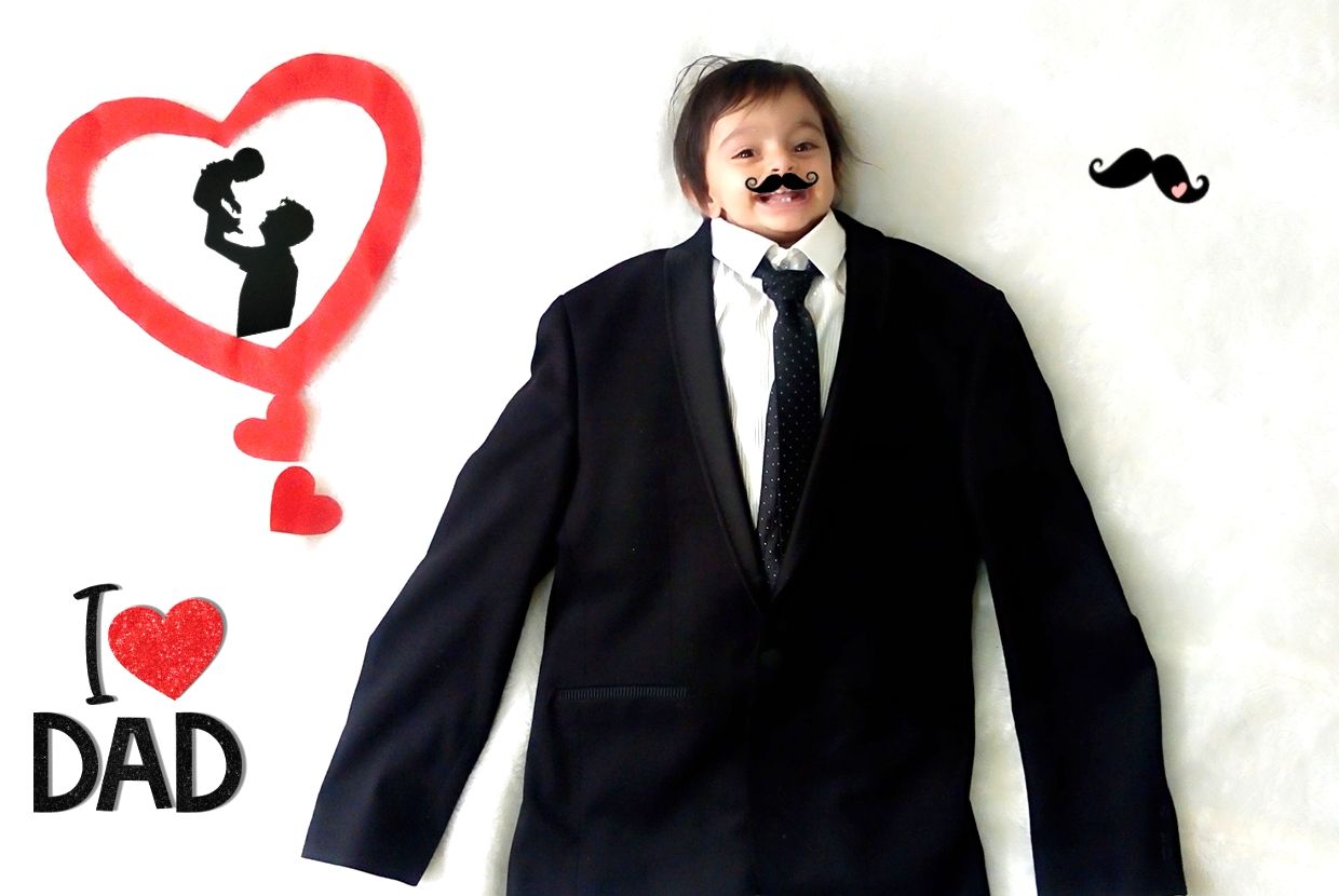 عکس نوزاد با پدر سید یزدان حسینی