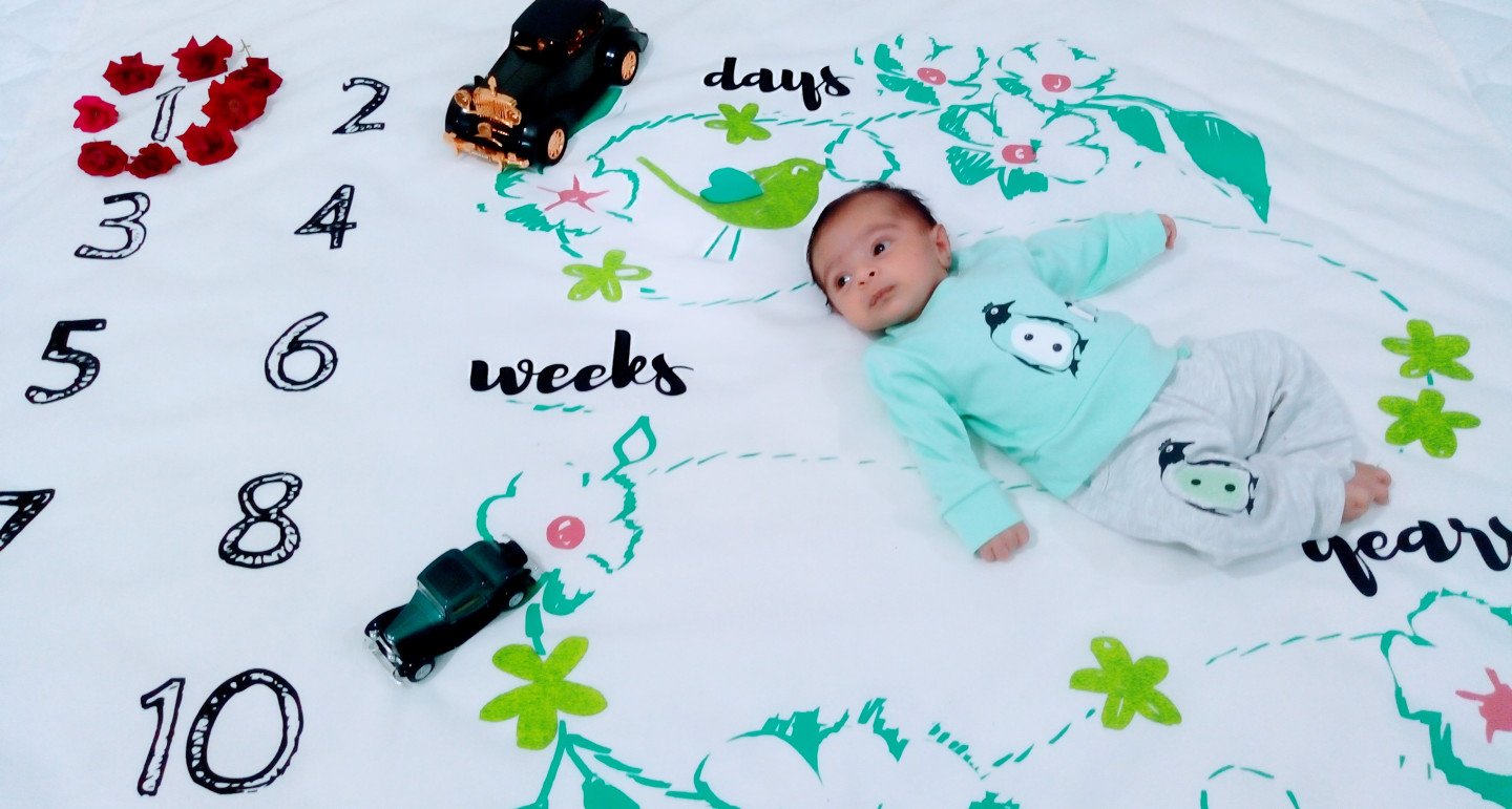 یک ماهگی نوزاد سید یزدان حسینی