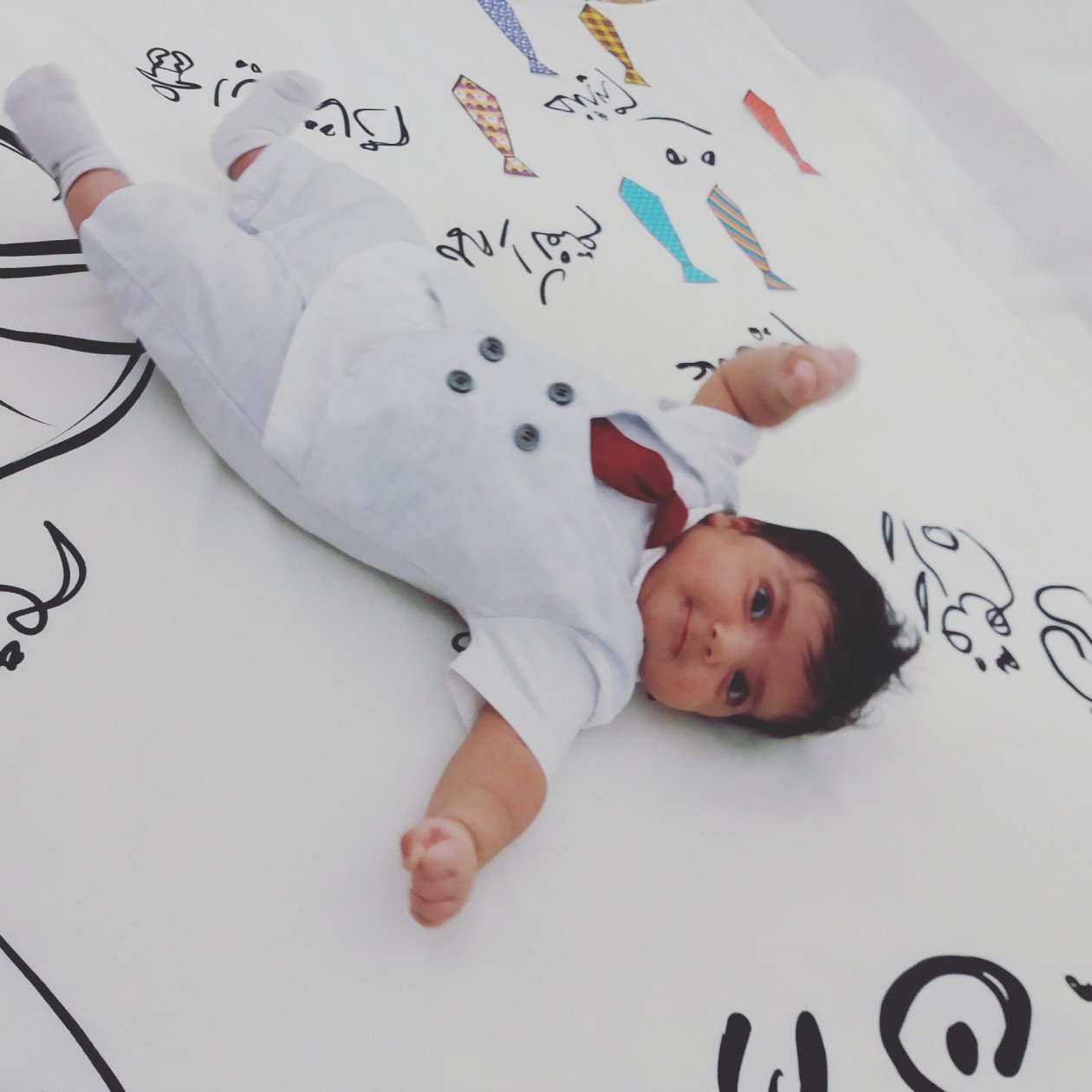 اولین خنده نوزاد محمدتندرو