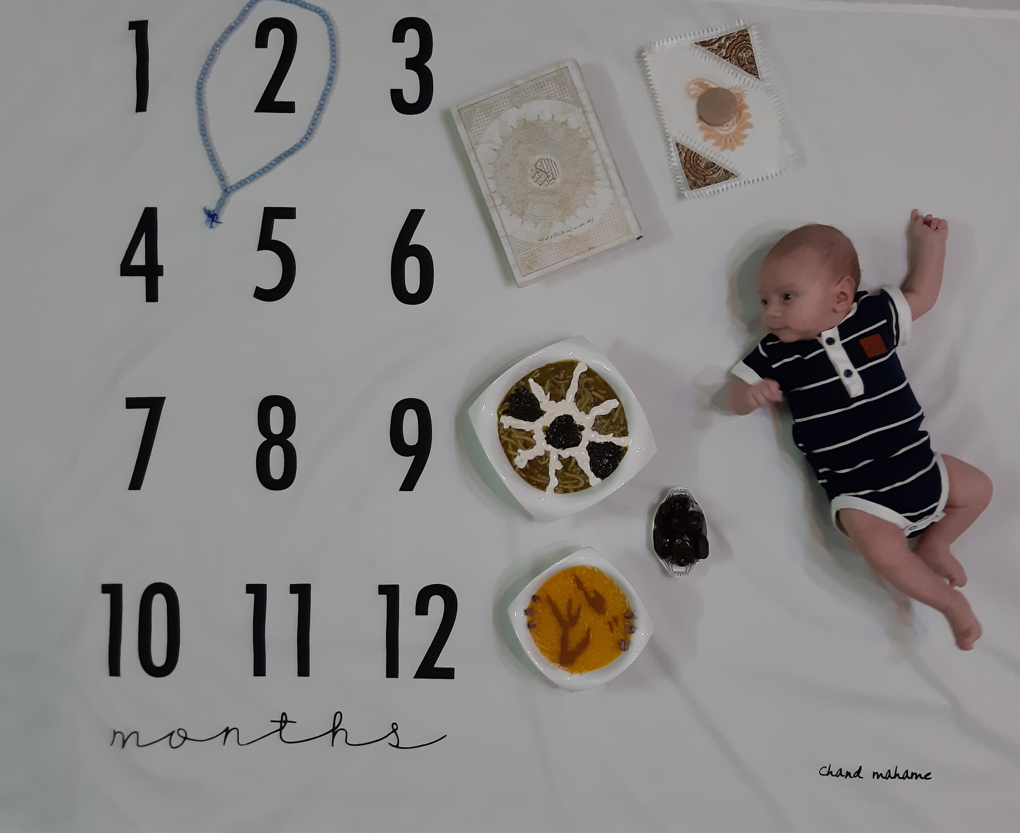 دو ماهگی نوزاد مانی معصومی