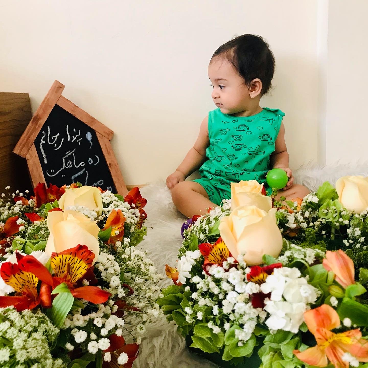 تم عکس بهاری کودک پندار خردمند