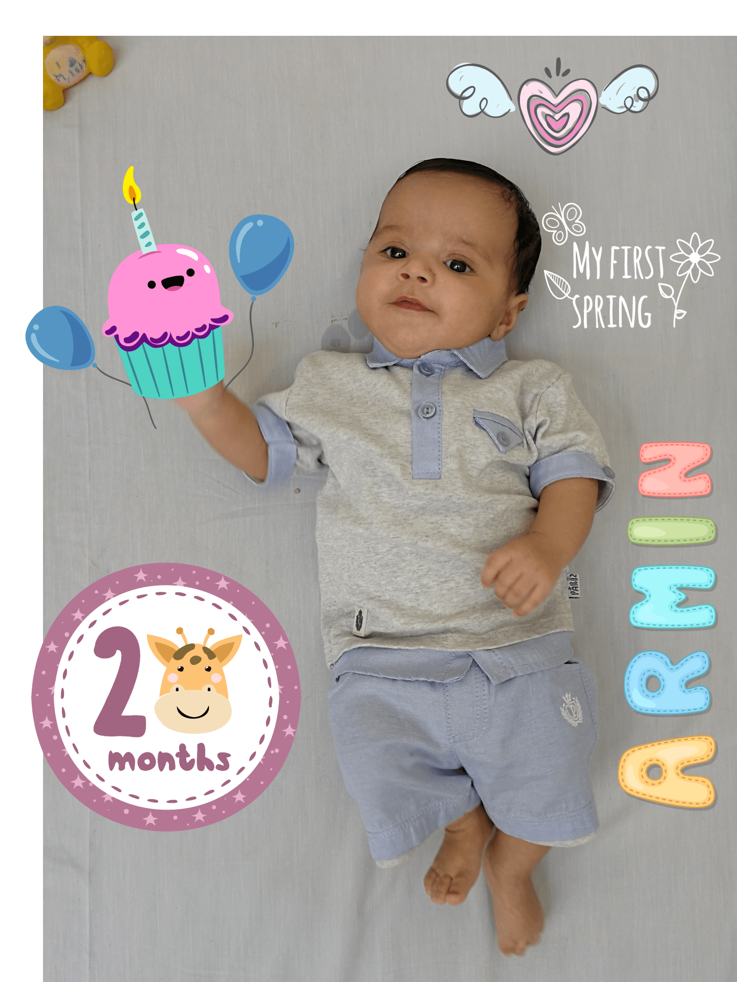 اولین خنده نوزاد آرمین منوچهری