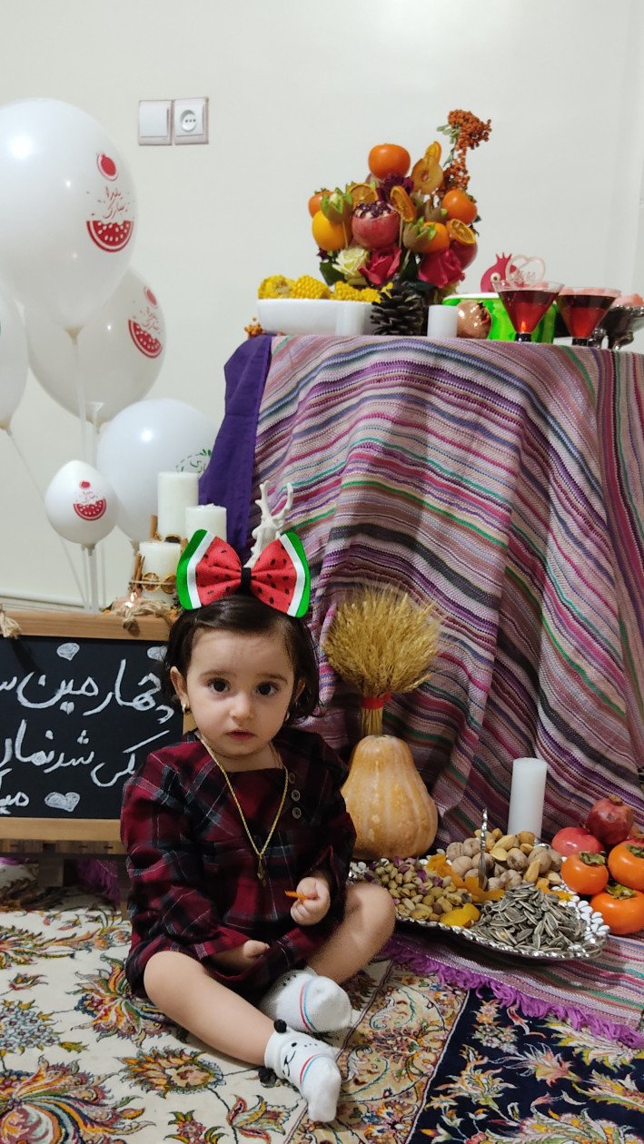 سیزده ماهگی کودک نیلای حیدری