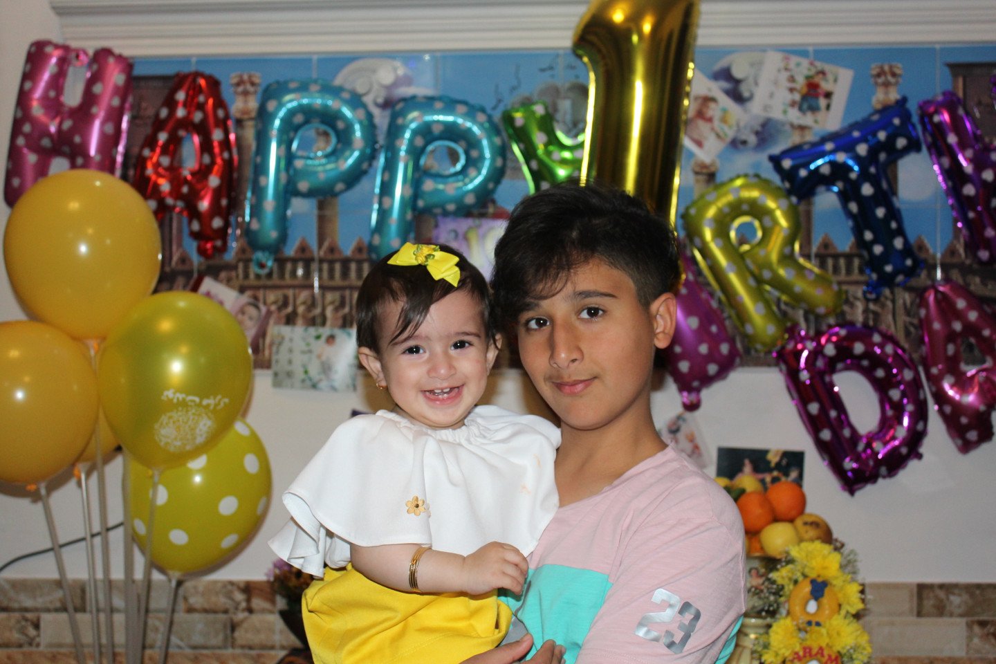 دوازده ماهگی نوزاد ارام کاردگر