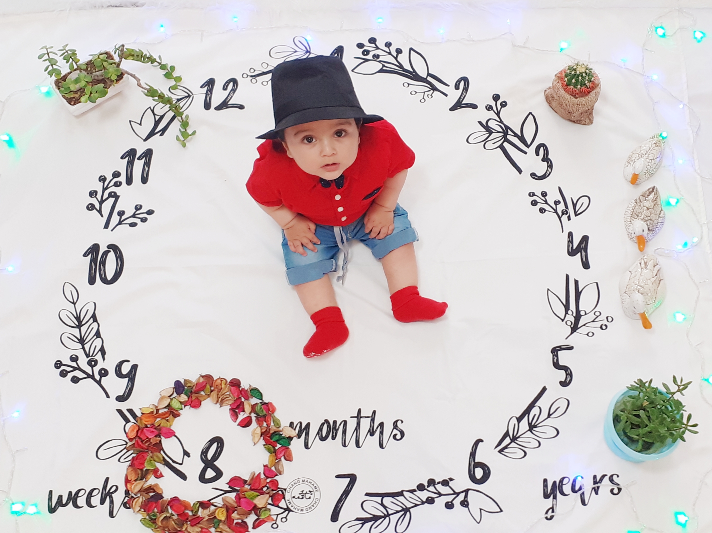 ایستادن نوزاد مهدیار رشوند