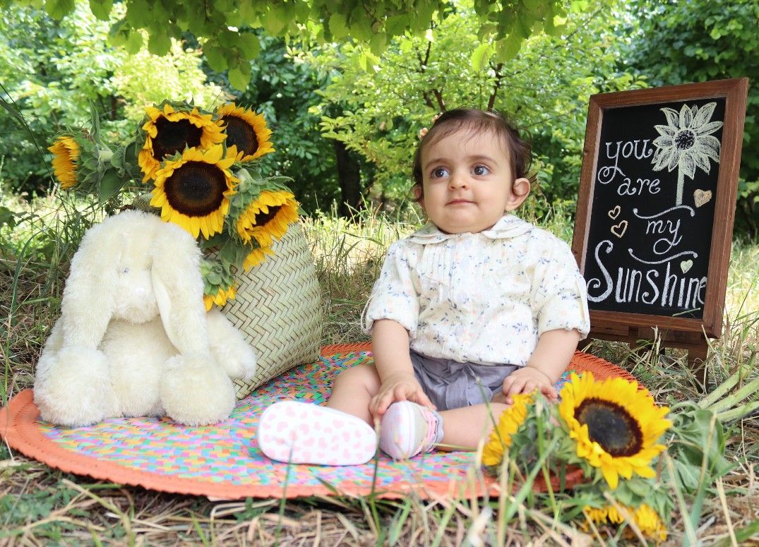 تم عکس تابستانی کودک لنیا طاهران پور