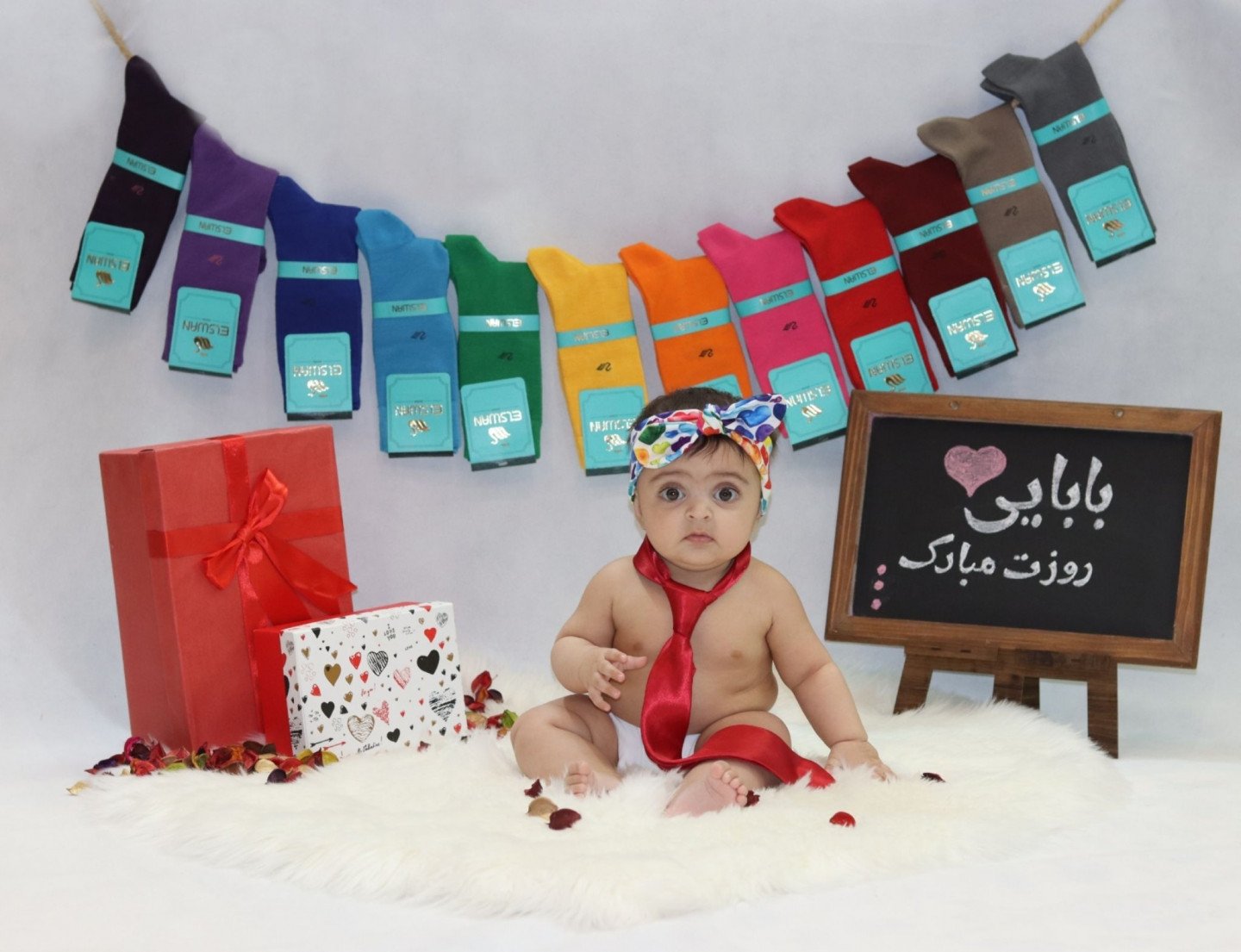 شش ماهگی نوزاد لنیا طاهران پور