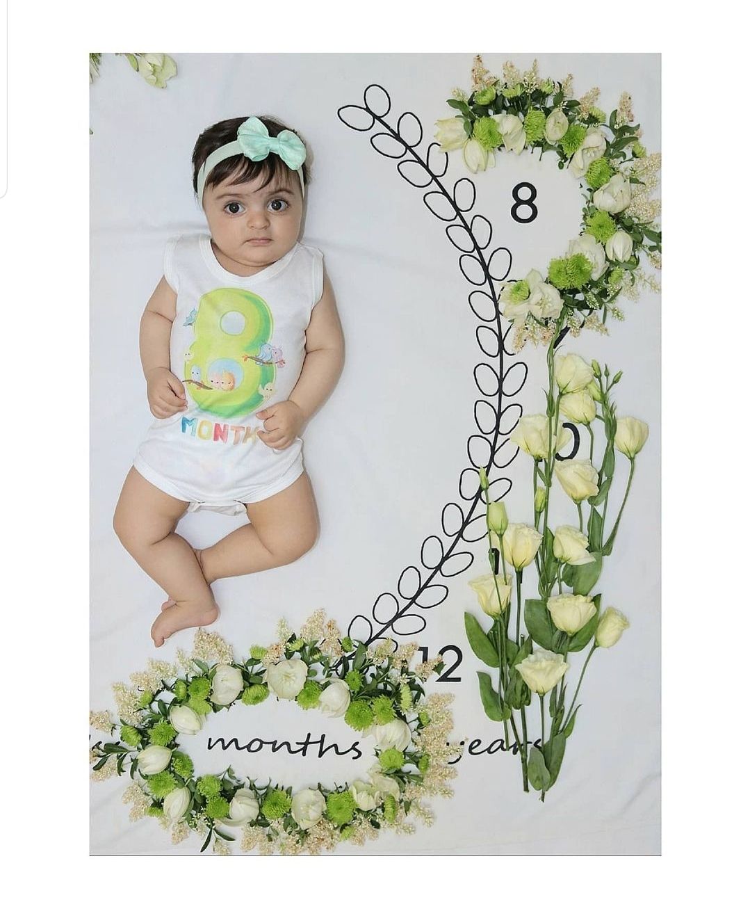 هشت ماهگی نوزاد لنیا طاهران پور