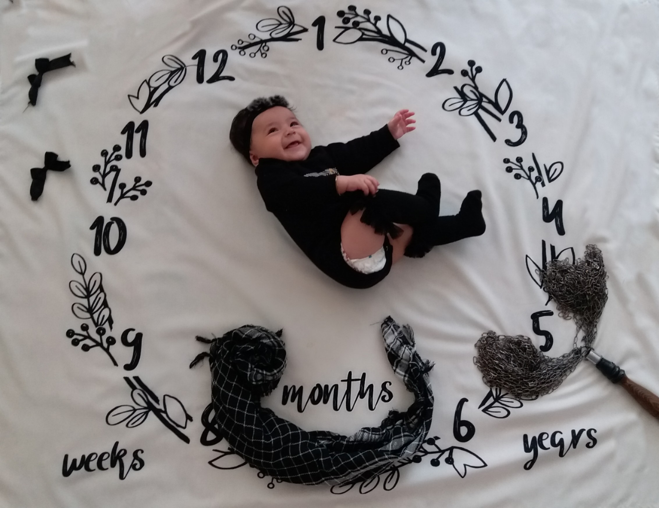 عکس محرم کودک آنیسا فولادی