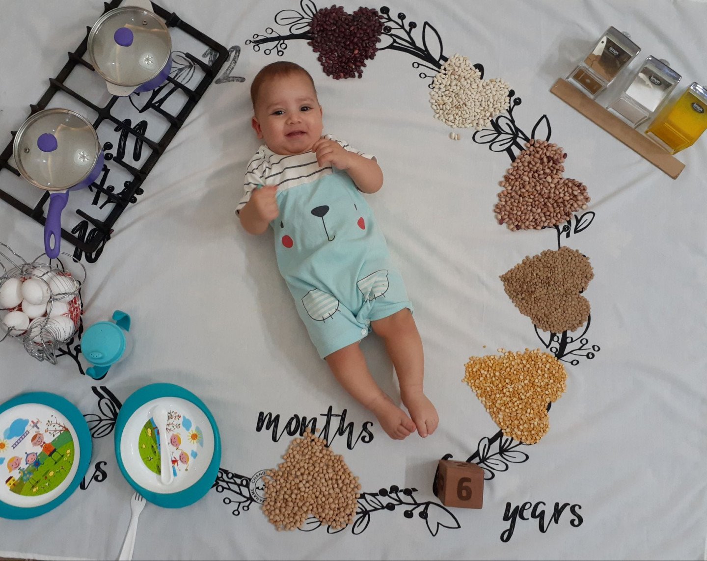 شش ماهگی نوزاد سبحان اقا محمدی