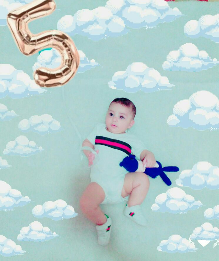 چهار ماهگی نوزاد کارن برجی