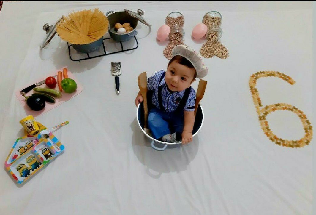 تم عکس تابستانی کودک ارکان موسوی