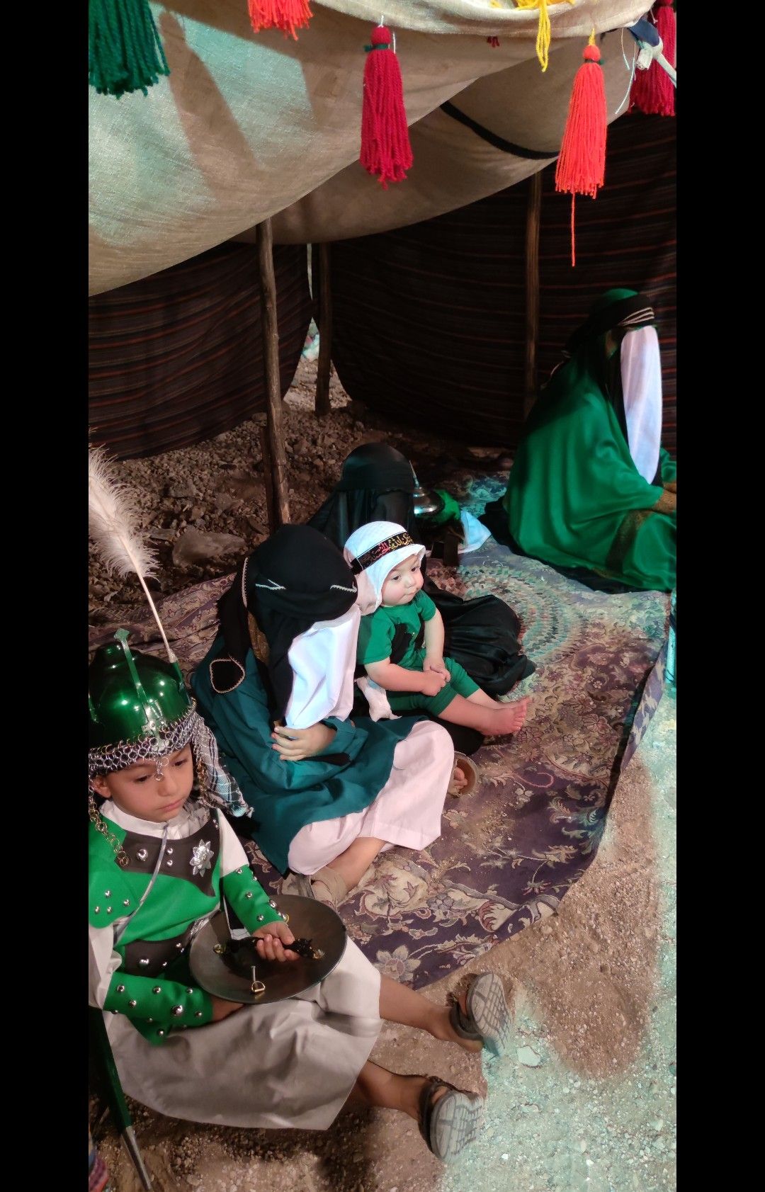 عکس محرم کودک ارکان موسوی