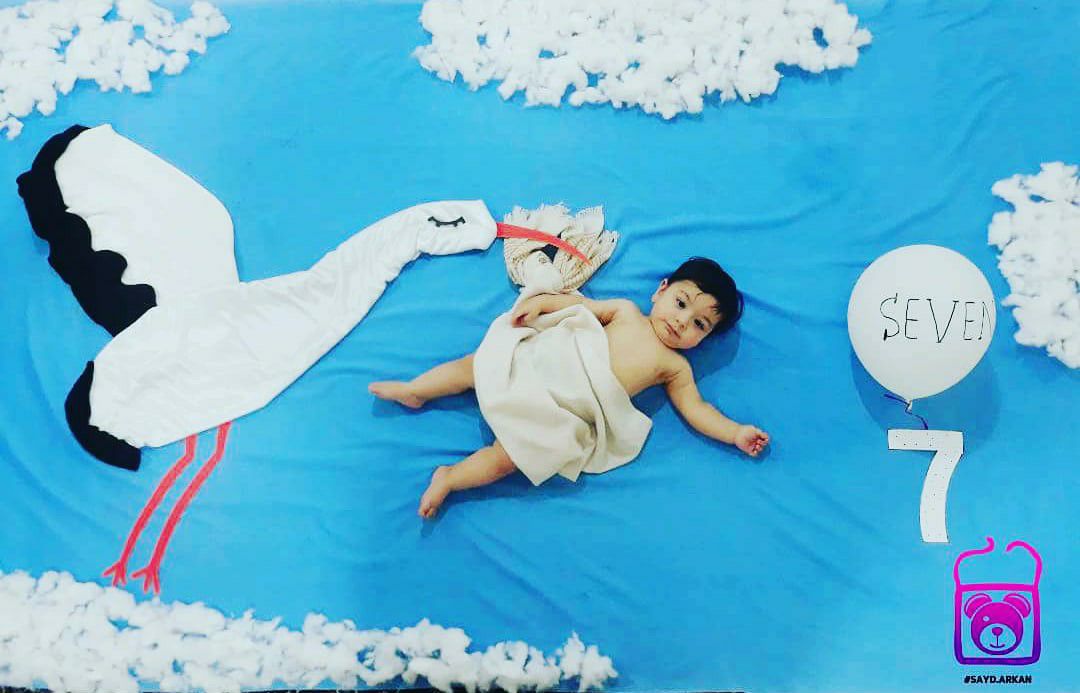 تم عکس پاییزی نوزاد ارکان موسوی