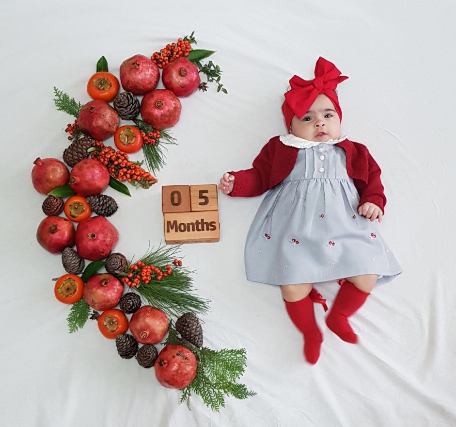 پنج ماهگی نوزاد بارانا فلاحی