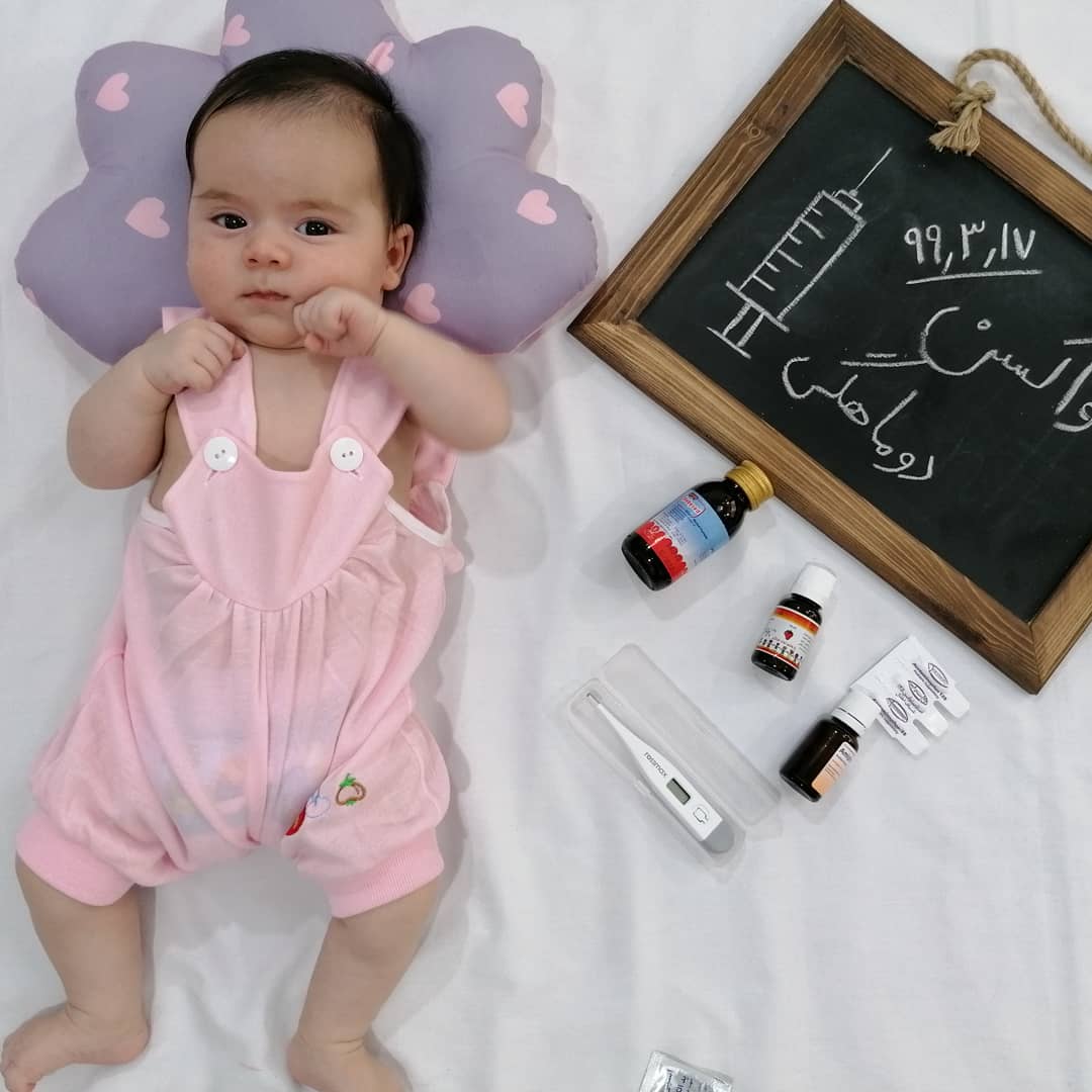 دو ماهگی نوزاد حسناسادات طباطبایی