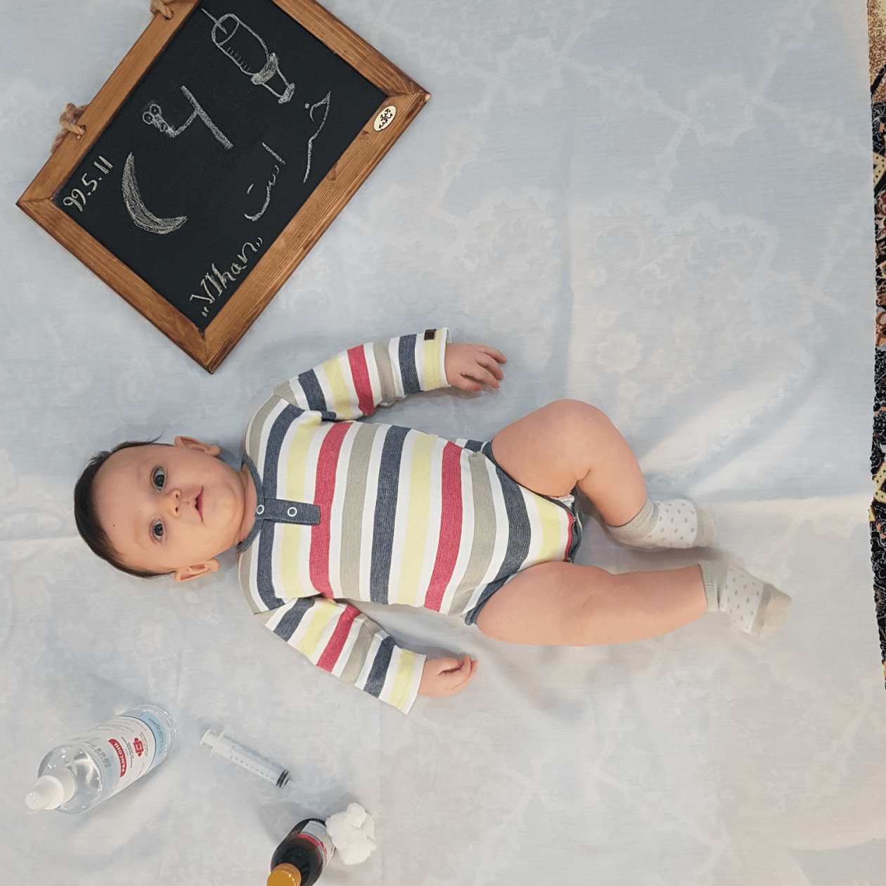 چهار ماهگی نوزاد ویهان پروانه