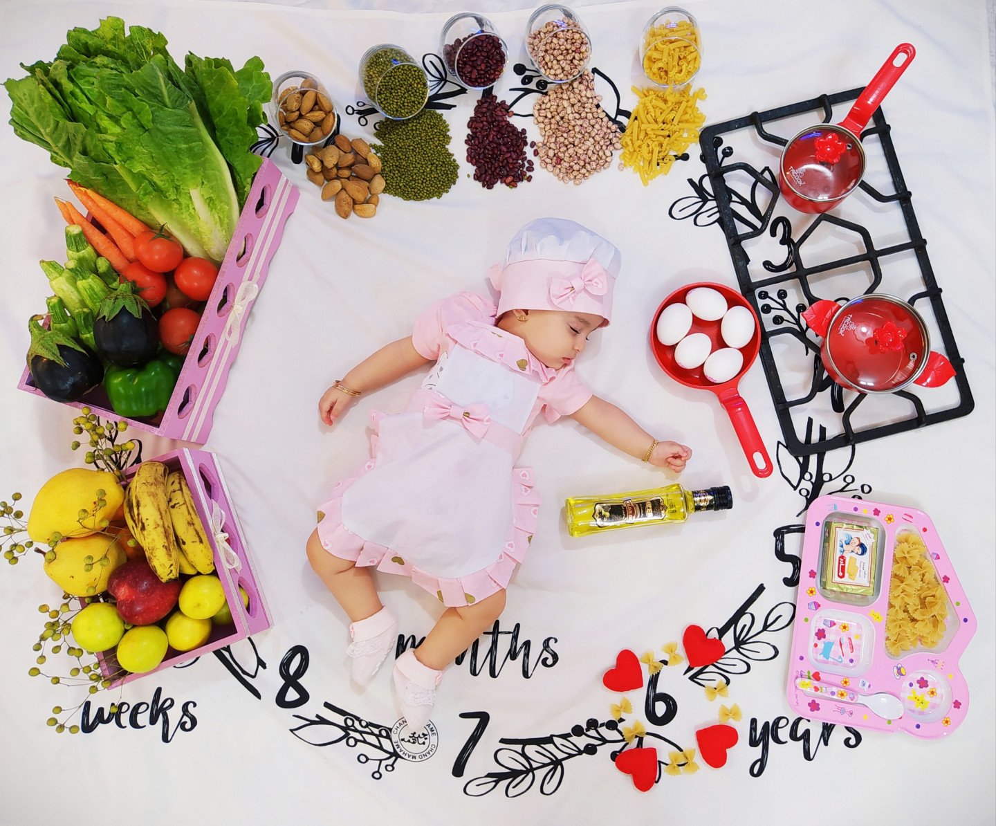 شش ماهگی نوزاد شایلی هاشم پور