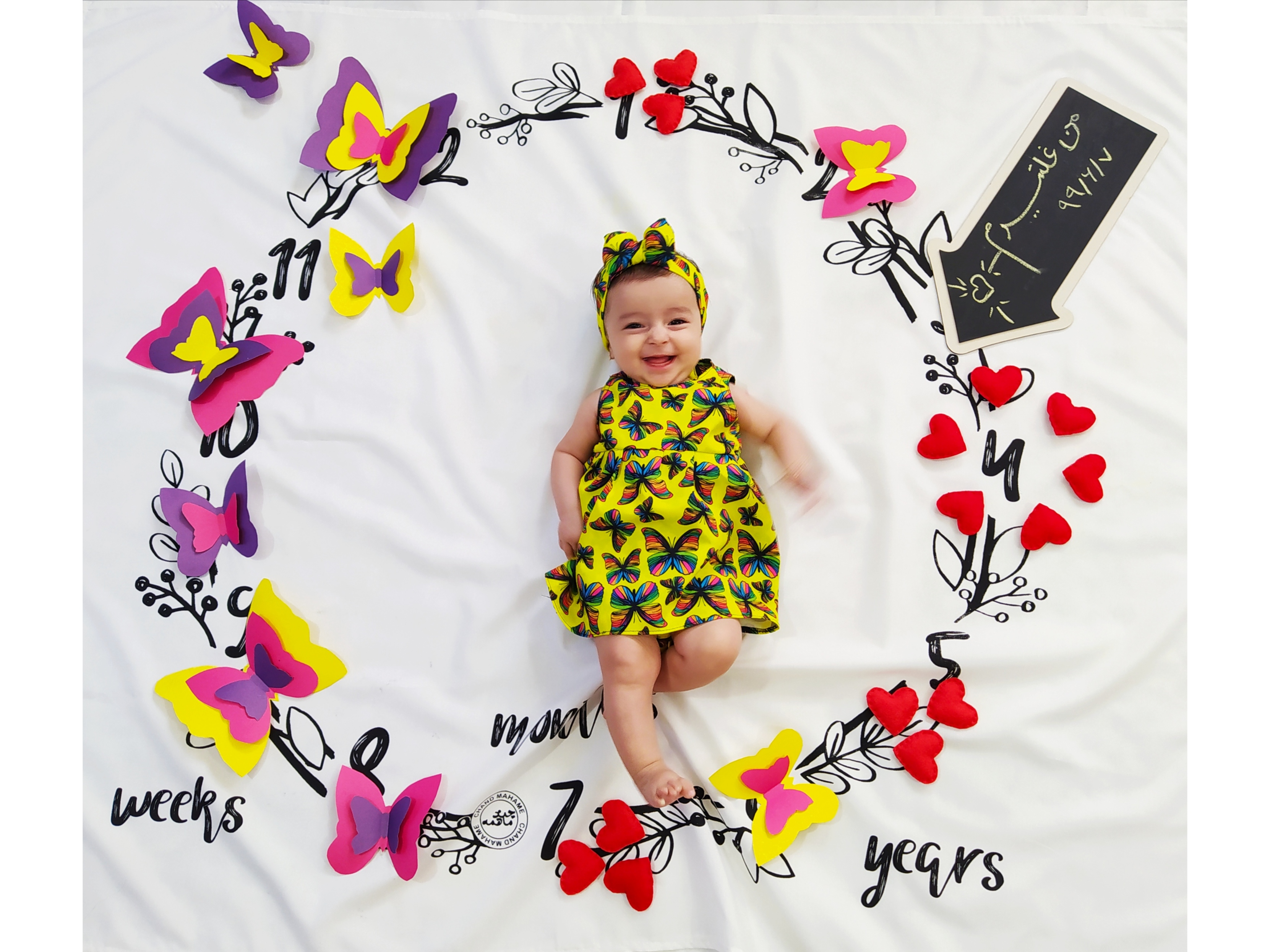 غلتیدن نوزاد شایلی هاشم پور