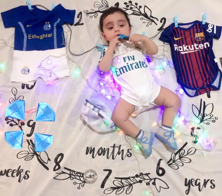 نه ماهگی نوزاد سورنا حبیبی