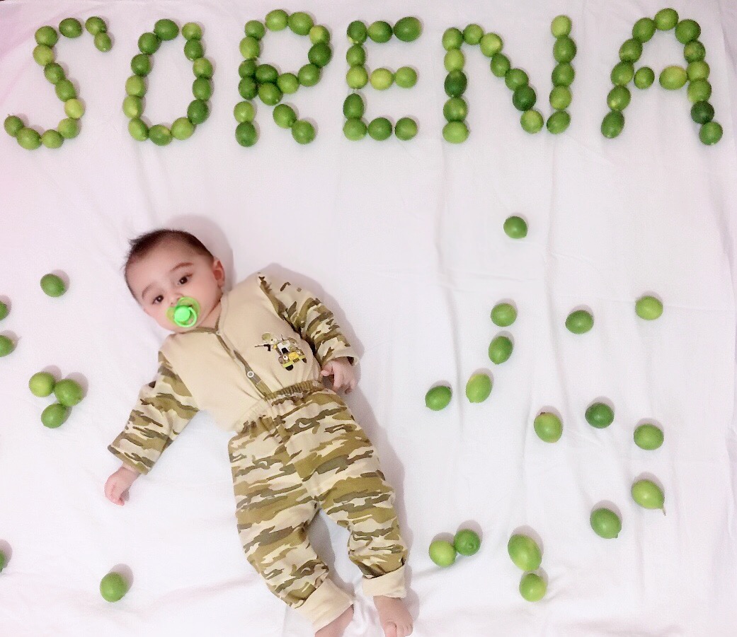 شروع غذای کمکی سورنا حبیبی