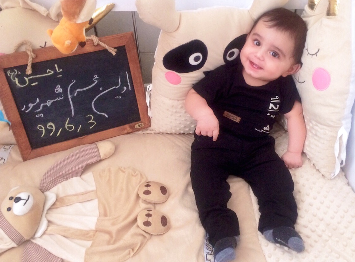 شش ماهگی نوزاد سورنا حبیبی