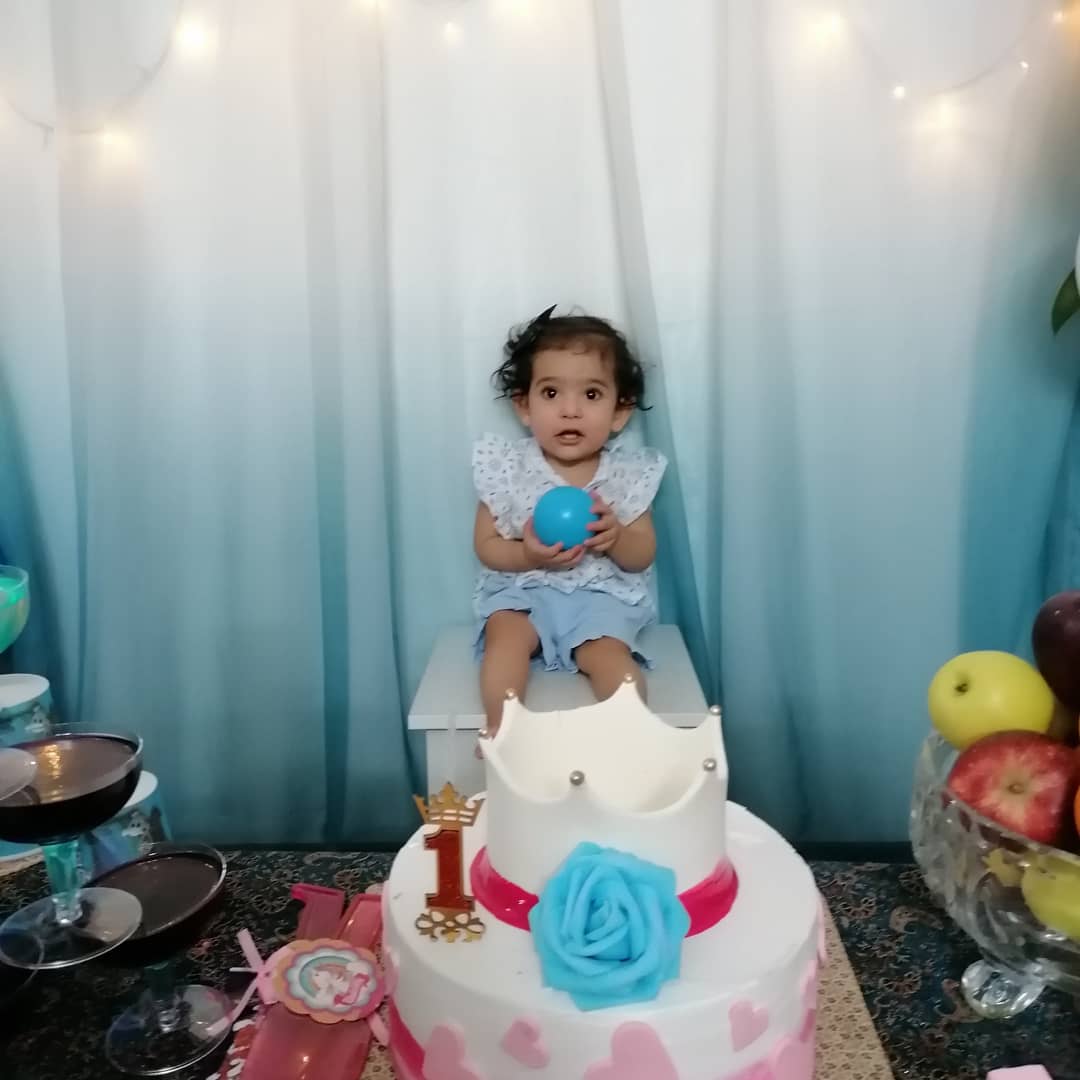 دوازده ماهگی نوزاد النا گریوانی