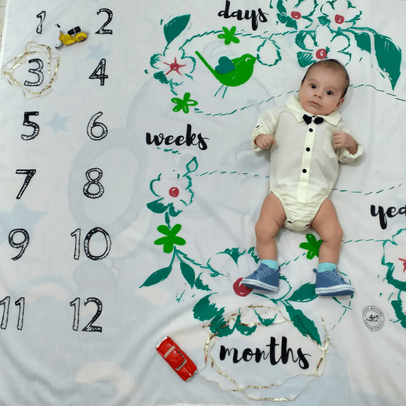 پارچه ماهگرد طرح ونوس رنگی محمد یاسین حمیدی